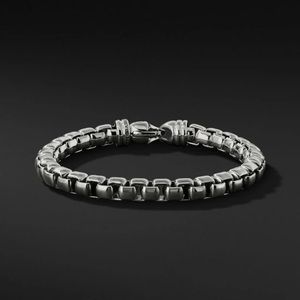 David Yurman Sterling Silver 7'mm Box Chain 8.5 In Bracelet. $525